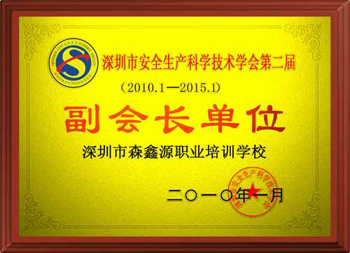 深圳市安全生产科学技术学会副会长单位